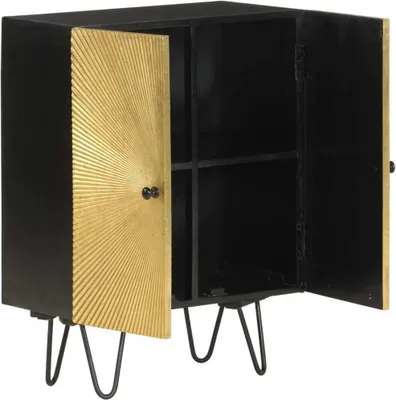 Produktbild von vidaXL Sideboard 55x30x75 cm Massivholz Mango