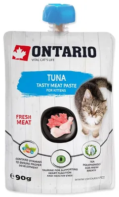 Productafbeelding van Pasta Ontario Kitten, tonijn, 90g