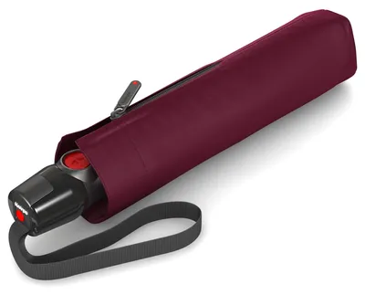 Produktbild von Knirps T.200 M Duomatic - Taschenschirm Regenschirm (bordeaux)
