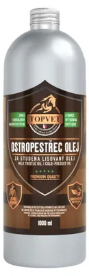 Pestřecový olej pro koně – 1000 ml – Green idea