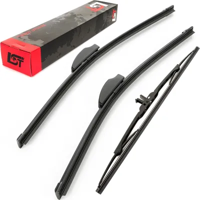 Produktbild von Scheibenwischer Set vorne hinten Frontwischer Heckwischer für DAEWOO NUBIRA OPEL