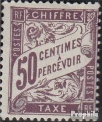 Produktbild von Briefmarken Frankreich 1893 Mi P33x postfrisch Portomarken