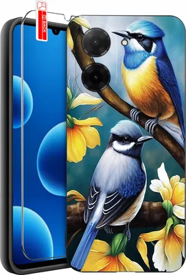 Productafbeelding van Beschermhoes voor Xiaomi Redmi A5 | DESIGNEN | Siliconen hoesje + beschermglas 9H