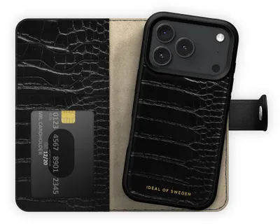 Image de iDeal of Sweden IDMWPMS-I2661P-334, compatible avec les modèles Apple iPhone 17 Pro et 18 Pro, couleur noire