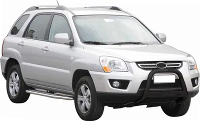Immagine prodotto di Barra di protezione paraurti anteriore per Kia Sportage 2008-2010 ø63mm acciaio nero