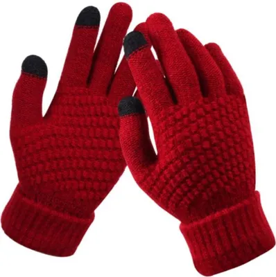 Produktbild von Jumada's – Warmer Winter-Favorit: Touchscreen-Strickhandschuhe – Einheitsgröße