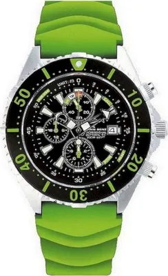 Produktbild von CHRIS BENZ - Taucheruhr-Armbanduhr - DEPTHMETER CHRONOGRAPH 300M - CB-C300-G-KBG