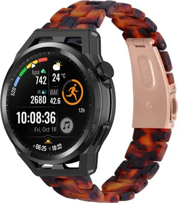 Produktbild von Strap-it Huawei Watch GT Harzarmband (Lava)