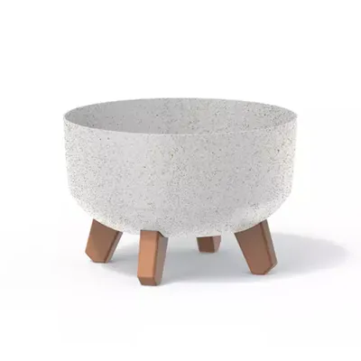 Immagine prodotto di Prosperplast s.r.o. GRACIA LOW ECO WOOD 23,5 cm, bianco