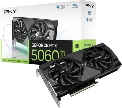 Immagine prodotto di PNY - Graphics card - GeForce RTX™ 5060 Ti - 8GB - Dual Fan DLSS 4