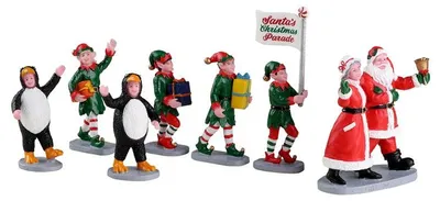 Productafbeelding van Santa'S Elf Parade Set Of 7 Kerst LEMAX