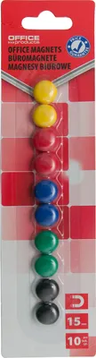 Zdjęcie produktu dla Office Products Magnesy do tablic okrągłe