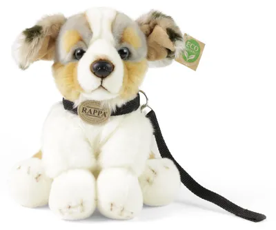 Produktbild von Plüsch Australian Shepherd Hund mit Leine 28 cm ECO-FRIENDLY