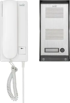 Obrázok produktu pre Telefón vchodový HOME DP22 pre jedného účastníka kovový na povrch