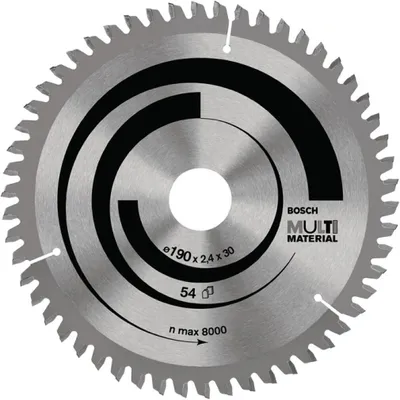 Zdjęcie produktu dla Bosch 2 608 640 503, Aluminium, Płyta wiórowa, Płyta pilśniowa, Metale nieżelazne, Plastik, 16 cm, 2 cm, 1,8 mm, 2,4 mm, Bosch