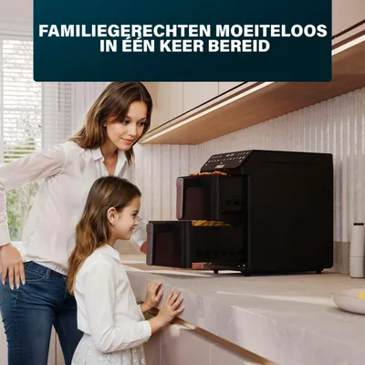 Produktbild von Princess 182278 Stack Airfryer – zwei Gerichte gleichzeitig – platzsparend