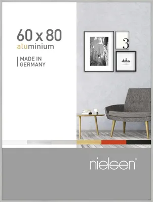 Zdjęcie produktu dla nielsen aluminiowa rama do zdjęć Pixel, 60x80 cm, srebrny mat