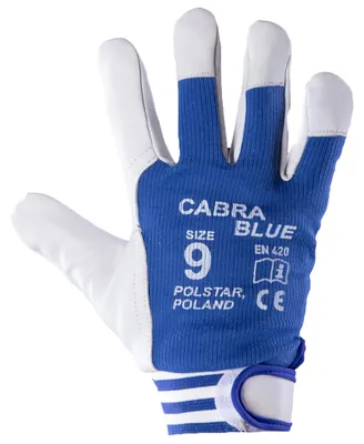 Produktbild von Cabra Blue Arbeitshandschuhe Ziegenleder Größe 9