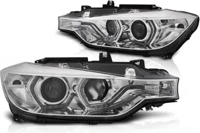 Produktbild von Xenon Scheinwerfer DRL LED Tagfahrlicht für BMW 3er F30 F31 Bj. 11-15 Chrom