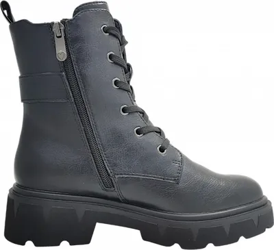 Imagen del producto de Marco Tozzi: Botas y botines para mujer, zapatos de cordones, botines, color negro, para uso casual