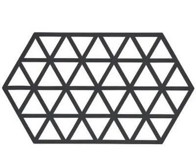 Produktbild von Zone Denmark Triangles Untersetzer black 24x14cm