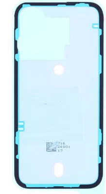 Produktbild von Kleber Rückseite für Apple iPhone 15 Pro - Doppelseitig Klebeband Klebestreifen Backcover Schwarz