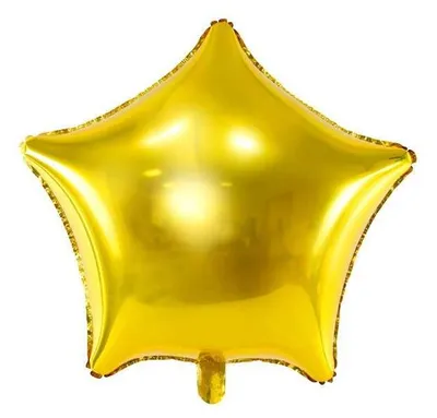 Immagine prodotto di Palloncino in foil Stella, Oro 70 cm XXL