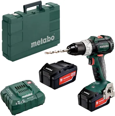 Obrázek produktu pro Metabo Wiertarko-WKRĘTARKA 18V 60/34Nm 2x4,0Ah Li-ion BS 18 LT BL