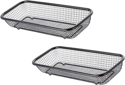 Produktbild von 2-teiliger Besteckkorb aus Edelstahl, multifunktionaler Besteckkorb, praktische Küchenaufbewahrung