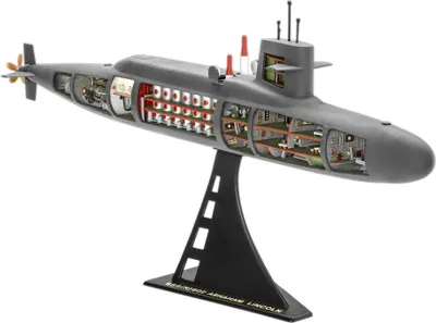 Immagine prodotto di Revell S.S.B. Abraham Lincoln with Interior 1:253