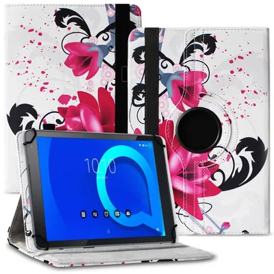 Produktbild von Schutzhülle Tablet Hülle für Tabwee T50 T90 / W90 Tasche Schutz Case 360 DrehbarFarbe 360 Uni:Motiv 8