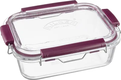 Obrázek produktu pro Kilner Fresh Storage 1.4Lt, Krabice, Obdélníkový, 1,4 l, Bordeaux, Průhledná, Sklo, 188 mm