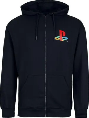 Produktbild von Playstation Kapuzenjacke Herren Logo schwarz L
