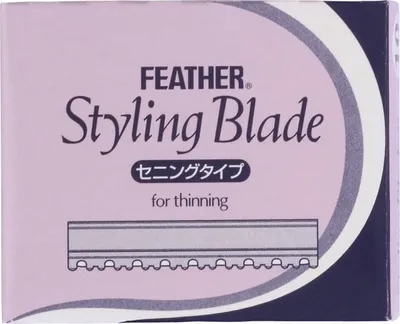 Produktbild von Feather Razor Klingen thinning Inhalt 10 Stück