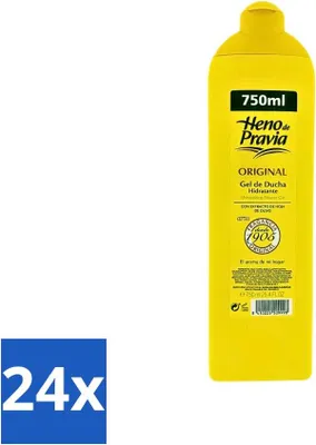 Zdjęcie produktu dla Heno De Pravia - Żel pod prysznic - Oryginalny zapach - 750 ml - Value pack - 24 szt