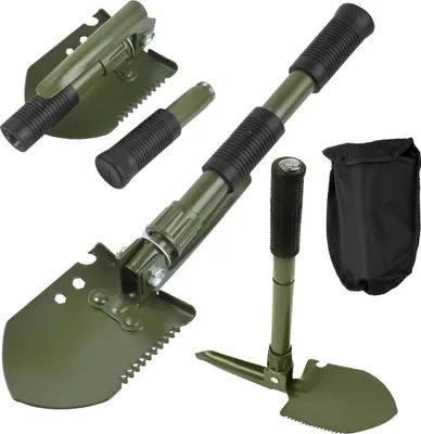 Produktbild von Multifunktionale Klappsäge aus Kohlenstoffstahl - Robust, tragbar und einfach zu bedienen - Für Gartenarbeit, Survival, Camping und Outdoor-Aktivitäten - Grün