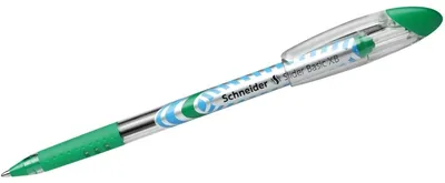 Produktbild von Schneider Schreibgeräte Slider Basic XB, Clip, Stick-Kugelschreiber, Grün, Extradick