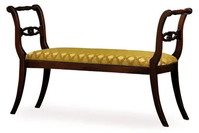 Produktbild von Ottomane Chaiselounge Sitzbank Gepolstert Hocker Fußhocker Beistellhocker Bank