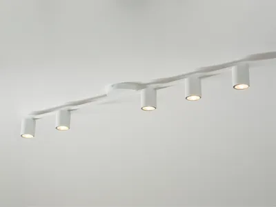 Zdjęcie produktu dla Reflektor spot Sky biała 5xGU10x25W metal wym:11x110x14cm IP20 Sigma Lighting