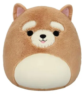 Produktbild von Jazwares SQCR06945 - Squishmallows - Chloeyana, der Terrier, Plüschfigur, 40 cm