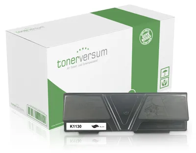A toner cartridge and its packaging are shown against a white background.