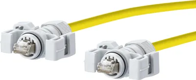 Produktbild von METZ CONNECT E-DAT Industry Patchkabel V6, IP67 - IP67, 5 m