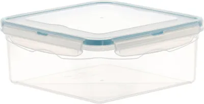 Produktbild von Quadratische Aufbewahrungsbox, 2,3 Liter, 20,6 x 20,7 x 8,6 cm, "Trendy Box"