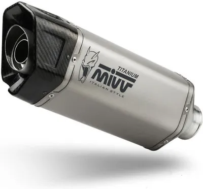 Immagine prodotto di Marmitta Slip-on MIVV Sr-1 omologata in titanio per TRIUMPH speed triple 1200 rr/rs