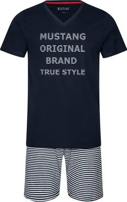 Produktbild von Mustang Short Set Schlafanzug Nachtwäsche Pyjama STANDARD 100 für Männer