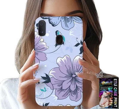 Produktbild von Fall Für Samsung Galaxy A20E - Floral Floral Mode Zurück Design