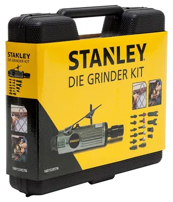 Produktbild von Stanley Druckluft Stabschleifer-Set im Koffer