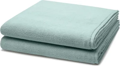 Produktbild von Ross Sensual Skin 2 X Duschtuch im Set Walkfrottee aus Baumwolle 500 g/m², Gewebte Bordüre, Viele Farben erhältlich