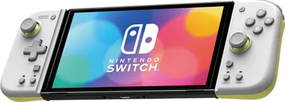 Immagine prodotto di Hori Split Pad Compact Grigio. Giallo Gamepad Analogico Digitale Nintendo Switch