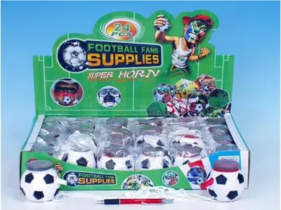Produktbild von Einfacher Superhorn-Fußball mit Kordel
